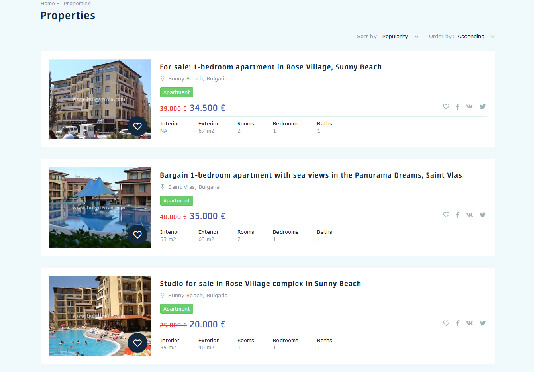 Модул "Недвижими имоти"